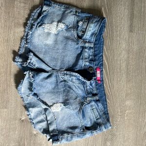 Alibi jean shorts